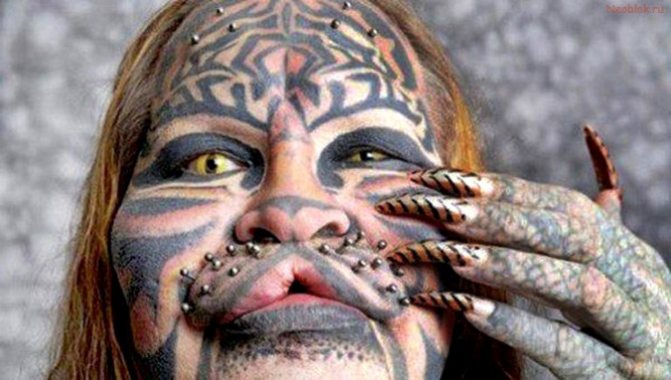 Verdens 10 mest tatoverede personer