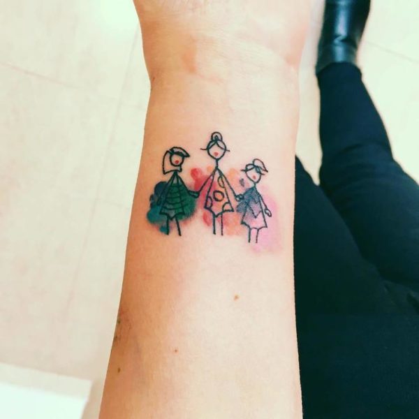 60 detských tetovaní pre mamičky, ktoré vyjadrujú ich lásku