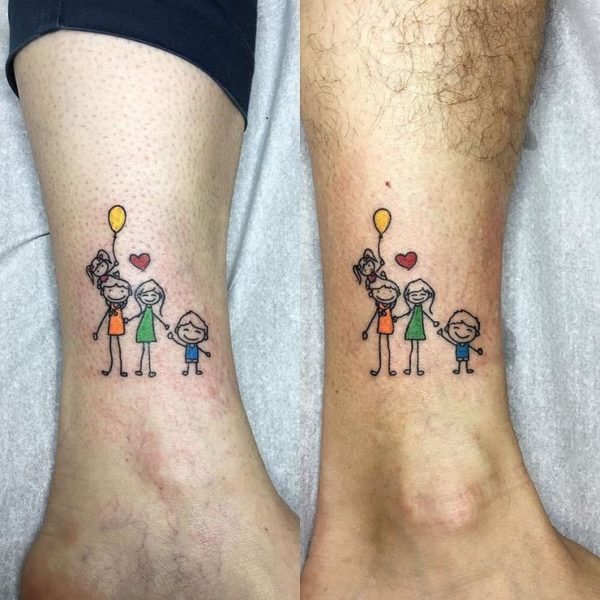 60 detských tetovaní pre mamičky, ktoré vyjadrujú ich lásku