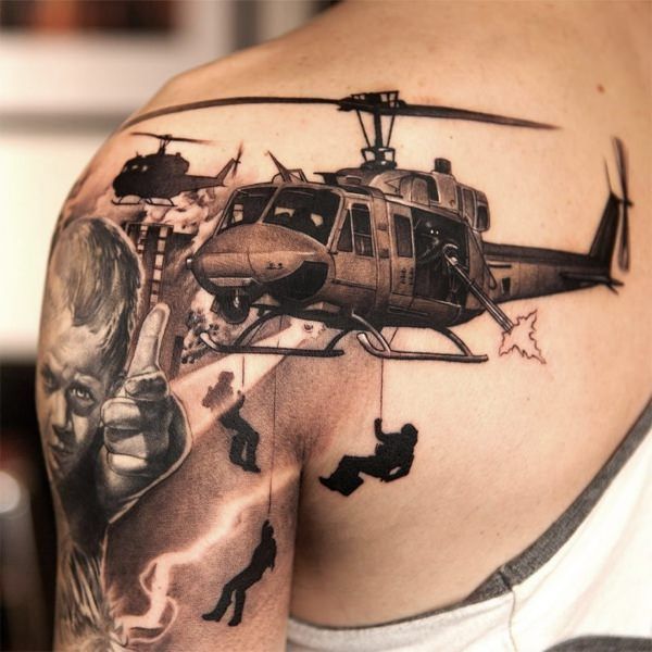 Sotilaallinen tatuointi