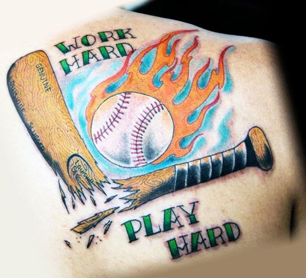 Baseball-tatuointi