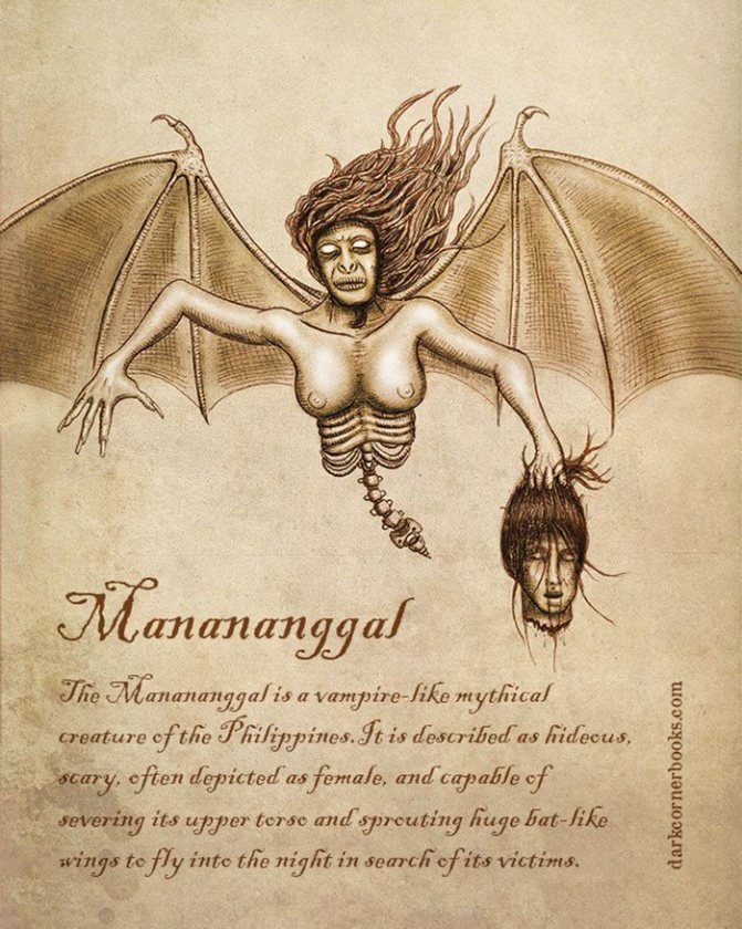 bestiarium bruno santos monsters mythologie demonen ekai geesten walgelijke mensen