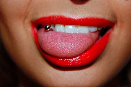 Piercing laterale