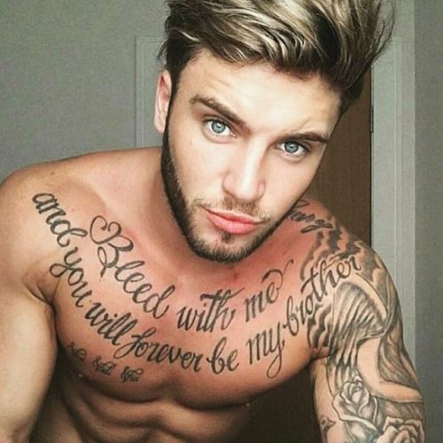 Ponad 120 zwrotów dotyczących tatuaży dla mężczyzn