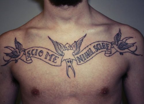 Yli 120 tatuointilauseet miehille