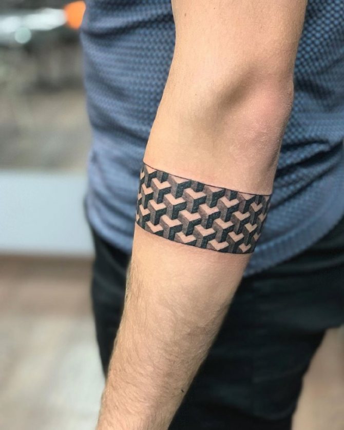tatoeage polsband