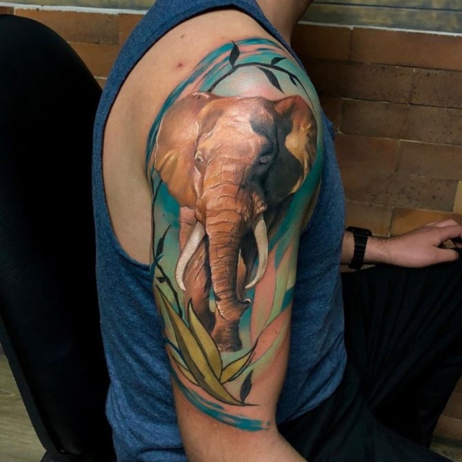 Ce que signifie le tatouage d'un éléphant
