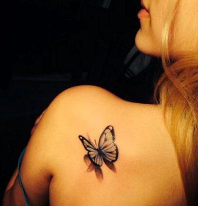 wat een vlinder tatoeage op de arm betekent
