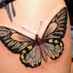 What does a girl's butterfly tattoo mean