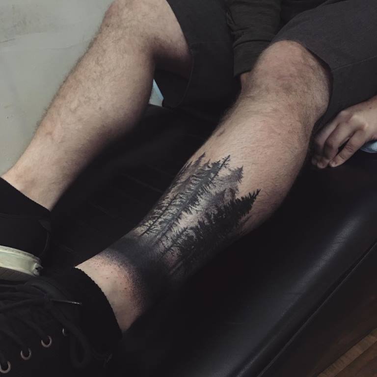 čo znamená tetovanie lesa