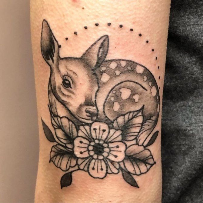 Какво означава татуировка на елен