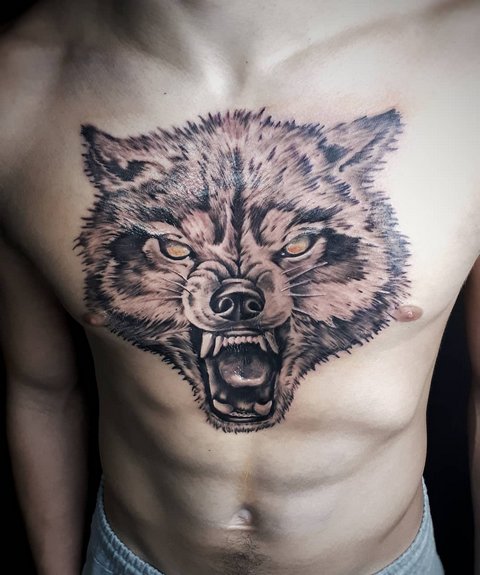 Τι σημαίνει το τατουάζ του λύκου; Σημασία του τατουάζ λύκου για άνδρες και γυναίκες: φωτογραφία