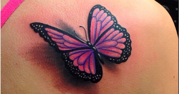 Wat betekent een vlindertattoo?