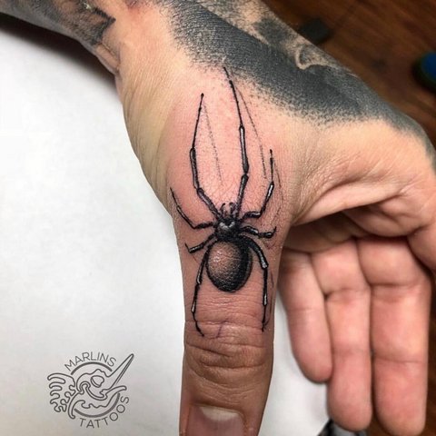 Wat betekent een spider tattoo voor mannen? Tattoo van een spin, betekenis voor meisjes