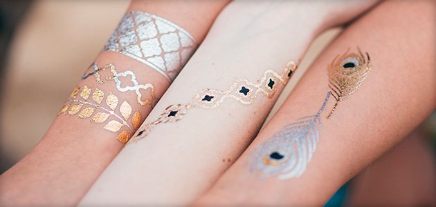 Hvad er Flash Tattoo, og hvordan limer man klistermærker?