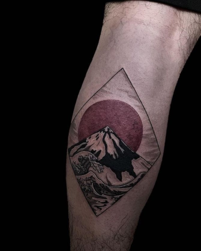 ką reiškia kalnų tatuiruotė