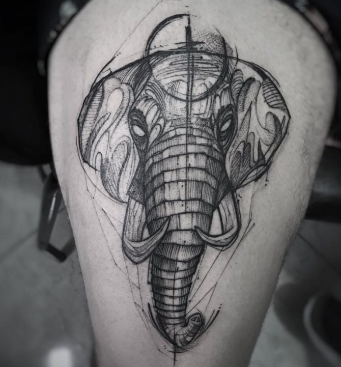 τι σημαίνει τατουάζ ελέφαντα