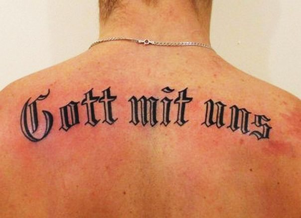 Γερμανικά αποφθέγματα για τατουάζ με μετάφραση για αγάπη, ζωή, ευτυχία, φιλία, μουσική