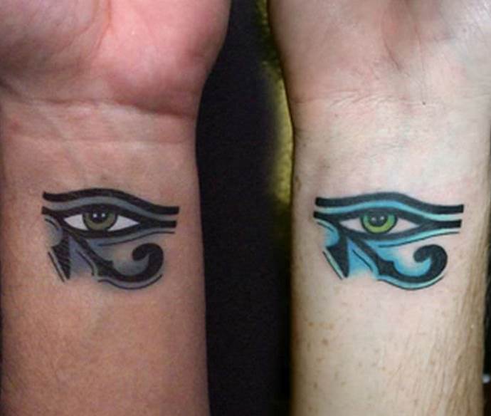 to øjne af Ra