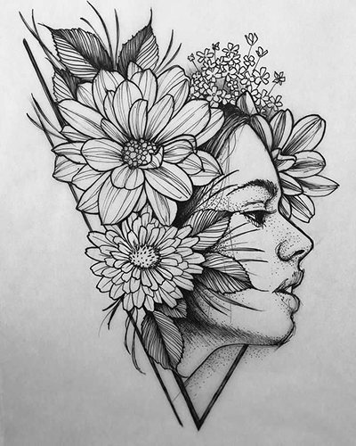 Σκίτσα τατουάζ για κορίτσια στο πόδι: σχέδια, λέξεις, λουλούδια, τριαντάφυλλα, παιώνιες, φτερά, πουλιά. Φωτογραφία