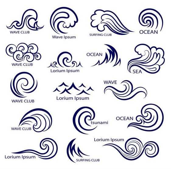 vlnové vzory