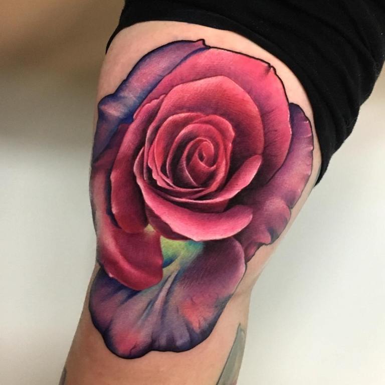 Violetti ruusu
