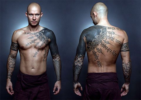 Nuotrauka Šiaurės šalių tatuiruotė