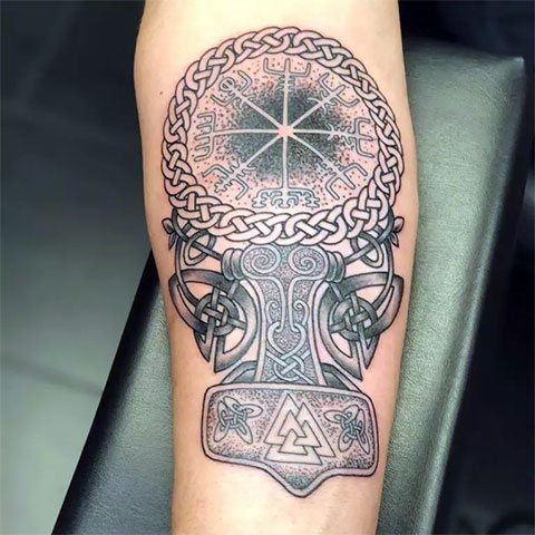 Foto tatuagem escandinava
