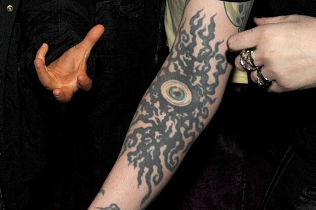 Foto: tatuaggi di Marilyn Manson