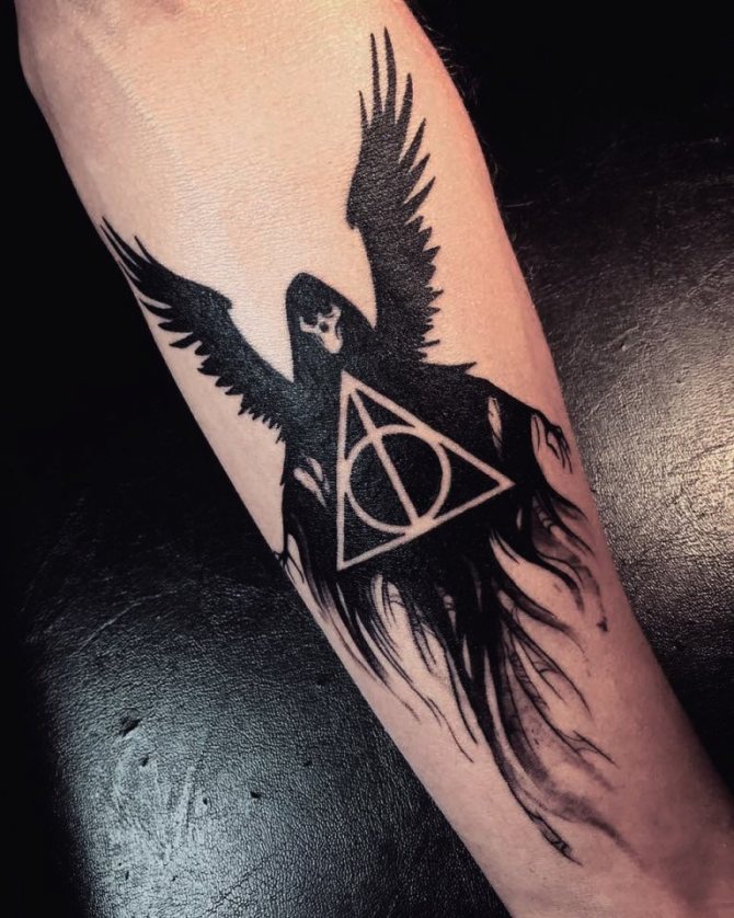 tatuagem de Harry Potter