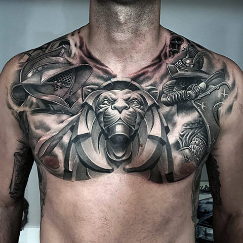 Tatuagem de Gladiador