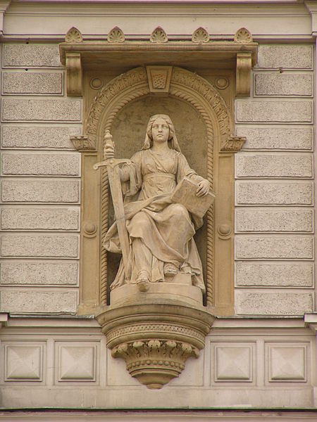 Griekse godin van rechtvaardigheid Themis
