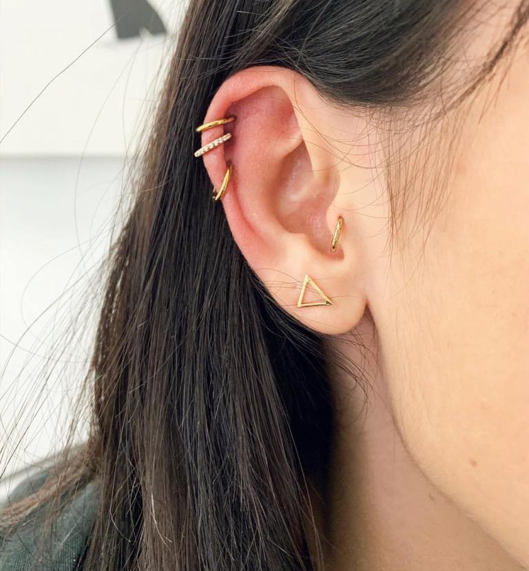 piercing de orelha