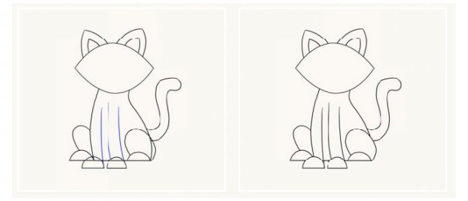 Kaip nupiešti katę