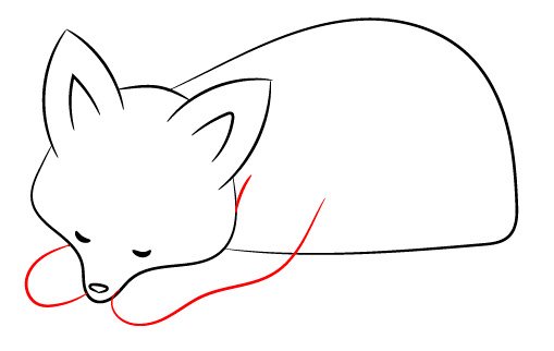 Ako nakresliť líšku