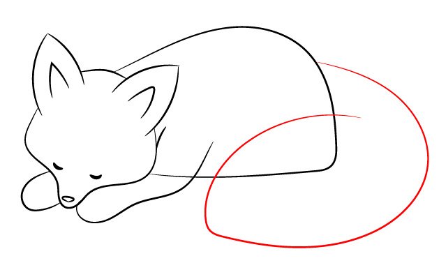Kā uzzīmēt lapsu