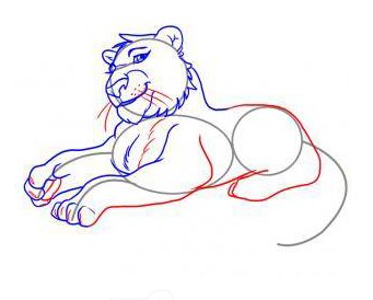 Come disegnare una tigre del fumetto