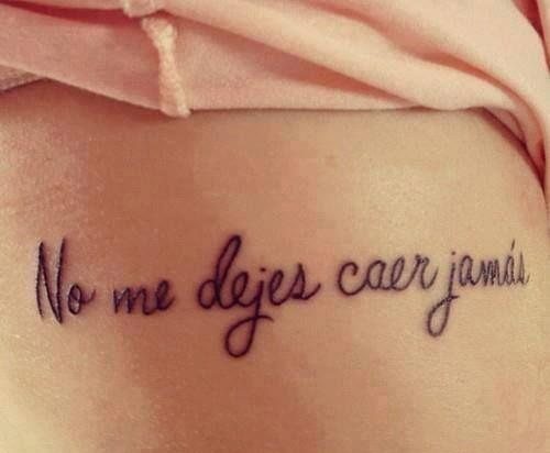 Mielos frazės ispanų kalba apie tatuiruotes