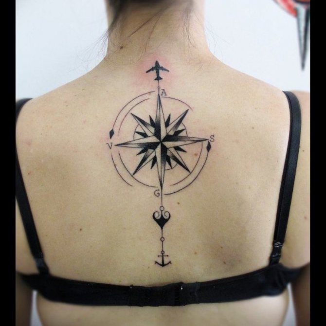 Gyönyörű tetoválások a háton