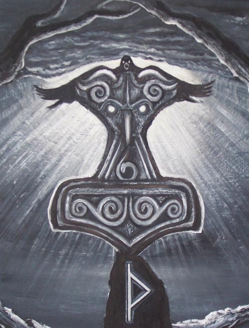 Legenden om oprindelsen af Thors hammer