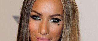 Leona Lewisと星のタトゥー