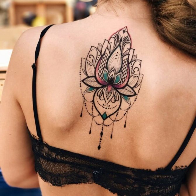 signification du tatouage du lotus