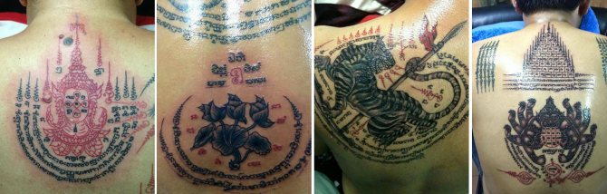 Maaginen tatuointi Sak Yant alkaen Pattaya