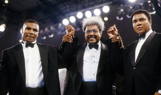 Mike Tyson, Don King e Muhammad Ali