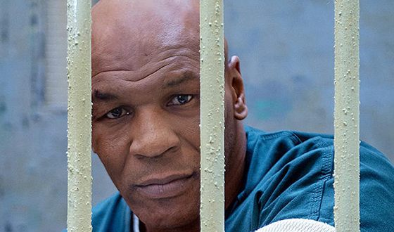 Mike Tyson na prisão.