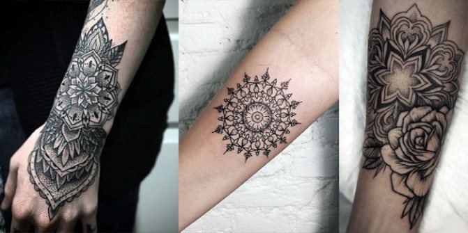 Mandala tetoválás: mi ez, funkciók, jelentés, hogyan befolyásolja az életet, hol kell csinálni