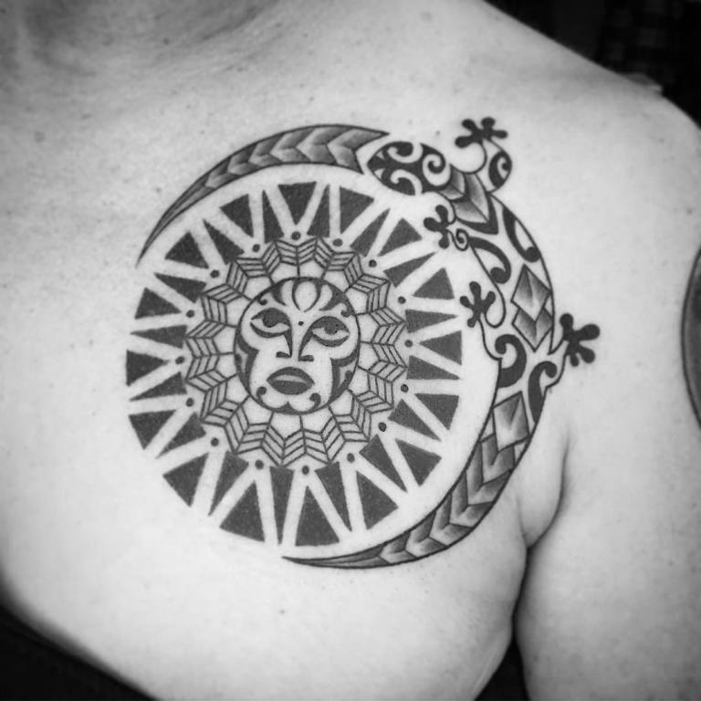 Maorské vzory tetovania