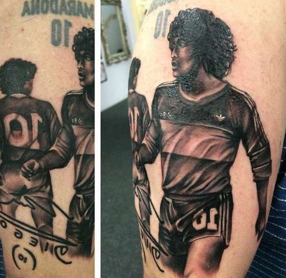 Tatuagem de Maradona