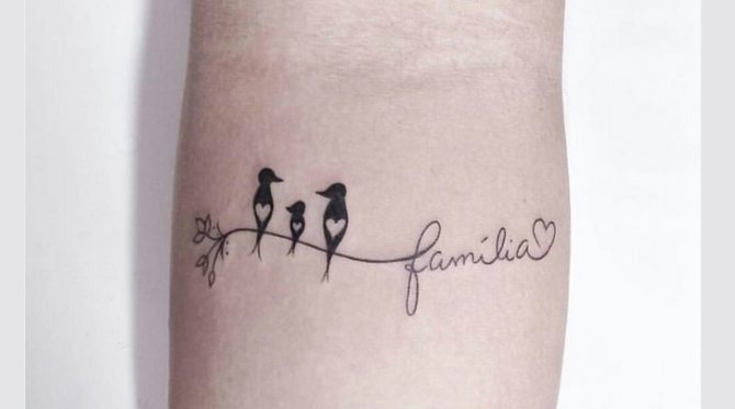 Tatuaj de familie