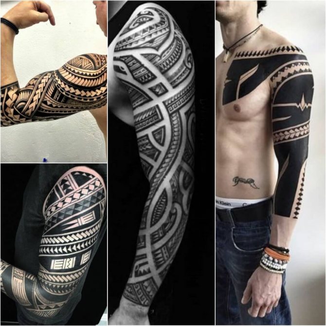 Ανδρικά τατουάζ στο χέρι - Μανίκι ανδρικού τατουάζ - Μανίκι τατουάζ για άνδρες